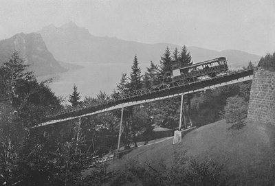 Línea del Righi, Puente del Schnurtobel de Swiss Photographer