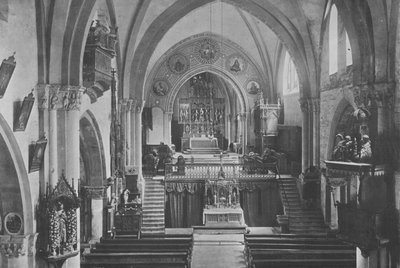 El interior de la Catedral de Coire de Swiss Photographer