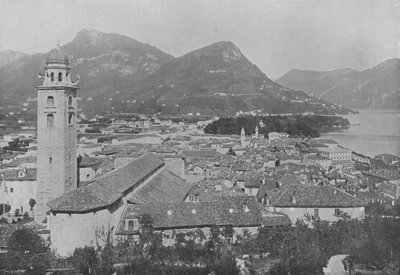 Lugano, Vista general y el Monte Bre de Swiss Photographer