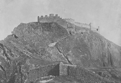 Sion, Las ruinas del castillo de Tourbillon de Swiss Photographer