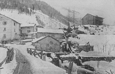 Pueblo de Praz de Fort, Ruta del St-Bernard de Swiss Photographer