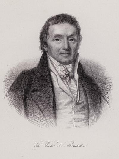 Charles Victor de Bonstetten, político y escritor suizo de Swiss School