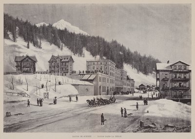 Davos en la nieve de Swiss School