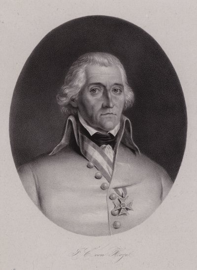 Friedrich Freiherr von Hotze, general suizo en el ejército austríaco durante las guerras revolucionarias francesas de Swiss School
