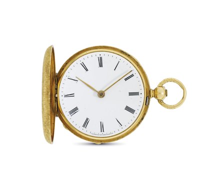 Reloj de cilindro con llave de caja de cazador, Vacheron et Constantin, Ginebra, c.1860 de Swiss School