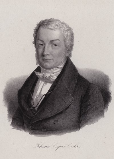 Johann Caspar von Orelli, erudito clásico suizo de Swiss School