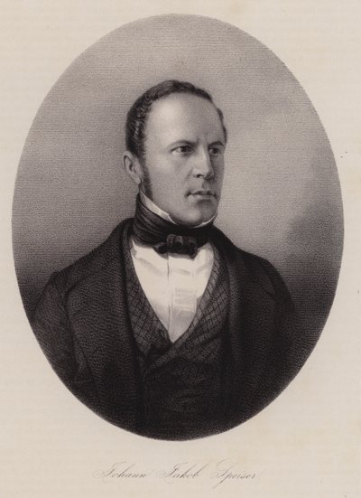 Johann Jakob Speiser, comerciante textil, banquero y político suizo de Swiss School