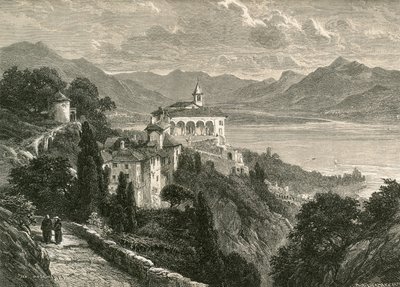 Iglesia de peregrinación de la Madonna Del Sasso, cerca de Locarno de Swiss School