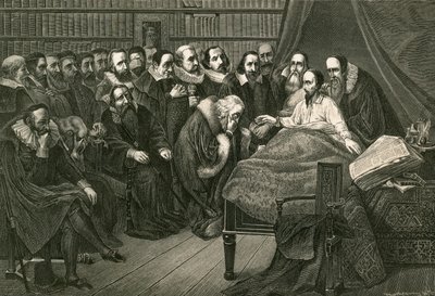 El lecho de muerte de Calvino de Swiss School