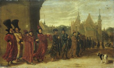 Embajadores del Zar de Moscovia en La Haya el 4 de noviembre de 1631, 1630s de Sybrandt van Beest