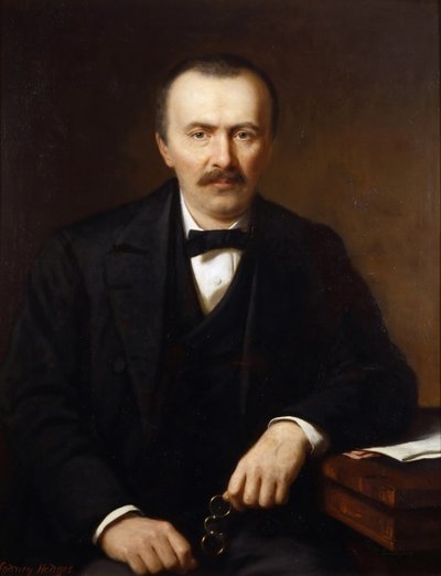 Retrato de Heinrich Schliemann de Sydney Hodges