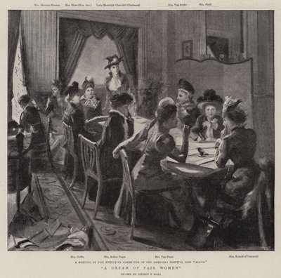 Un sueño de mujeres hermosas de Sydney Prior Hall