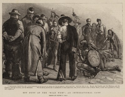 Fuera de servicio en el Salvaje Oeste, un juego internacional de Sydney Prior Hall