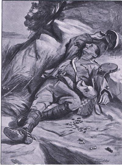 Solo un peón, de Después de Pretoria: La Guerra de Guerrillas publicado por Harmsworth Bros Limited, 1901 de Sydney Prior Hall
