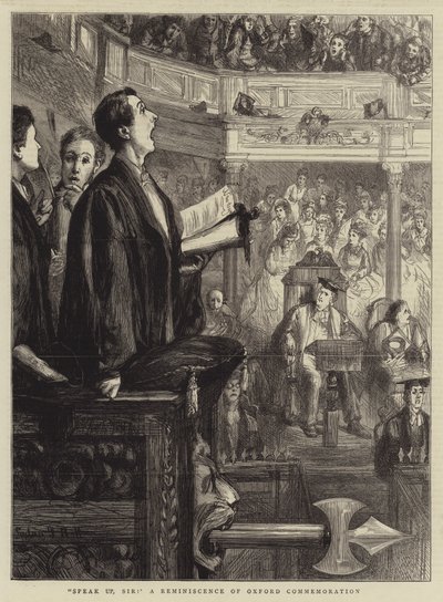 ¡Hable más alto, señor! Un recuerdo de la conmemoración de Oxford de Sydney Prior Hall