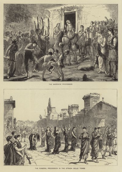 Las fiestas en Pompeya de Sydney Prior Hall
