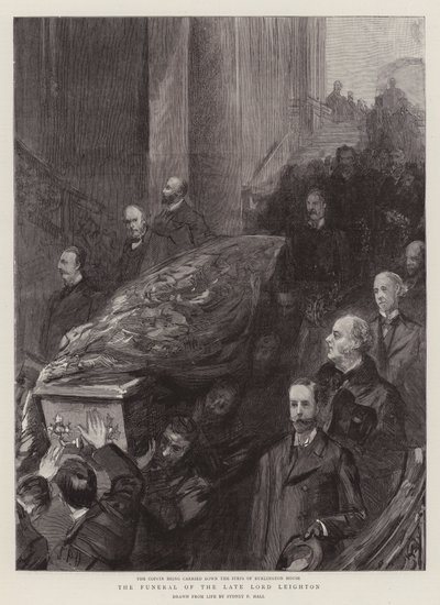 El Funeral del Difunto Lord Leighton de Sydney Prior Hall