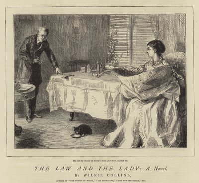 La ley y la dama, una novela de Sydney Prior Hall