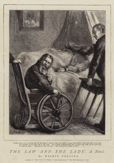 La ley y la dama, una novela de Sydney Prior Hall
