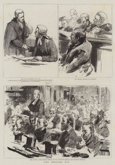 El día de la inauguración de Sydney Prior Hall