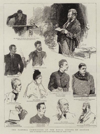 La Comisión Parnell en los Tribunales Reales de Justicia de Sydney Prior Hall