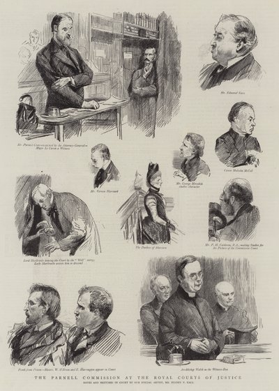 La Comisión Parnell en los Tribunales Reales de Justicia de Sydney Prior Hall