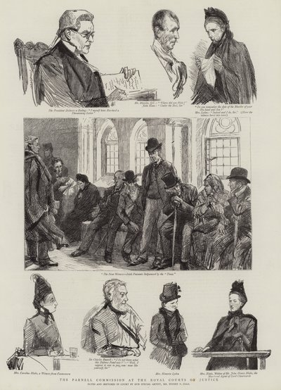 La Comisión Parnell en los Tribunales Reales de Justicia de Sydney Prior Hall