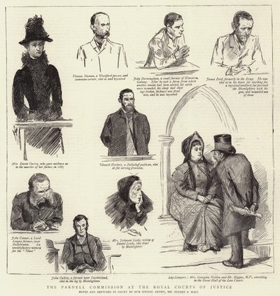 La Comisión Parnell en los Tribunales Reales de Justicia de Sydney Prior Hall
