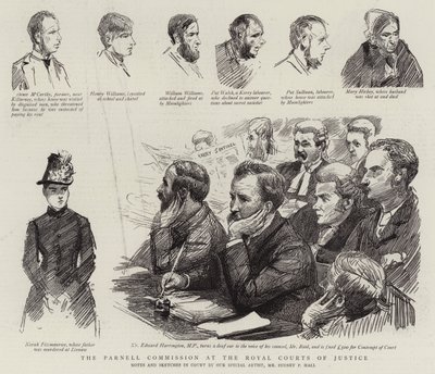 La Comisión Parnell en los Tribunales Reales de Justicia de Sydney Prior Hall