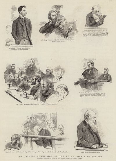 La Comisión Parnell en los Tribunales Reales de Justicia de Sydney Prior Hall