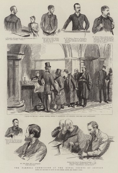 La Comisión Parnell en los Tribunales Reales de Justicia de Sydney Prior Hall