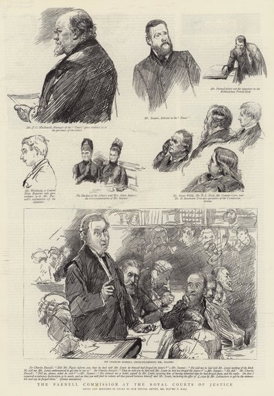 La Comisión Parnell en los Tribunales Reales de Justicia de Sydney Prior Hall