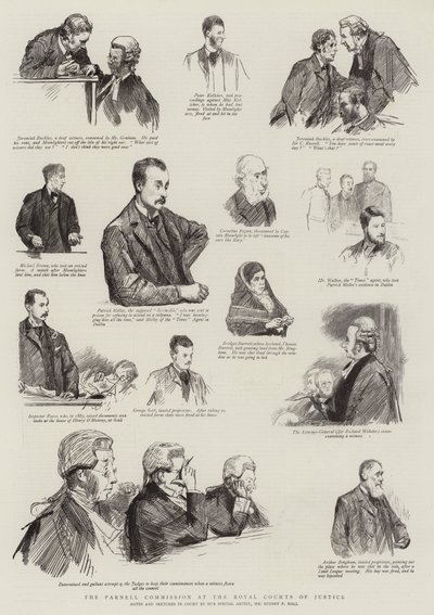 La Comisión Parnell en los Tribunales Reales de Justicia de Sydney Prior Hall