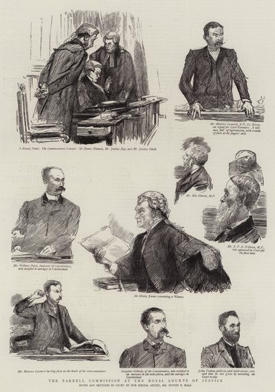 La Comisión Parnell en los Tribunales Reales de Justicia de Sydney Prior Hall