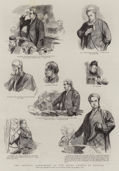 La Comisión Parnell en los Tribunales Reales de Justicia de Sydney Prior Hall