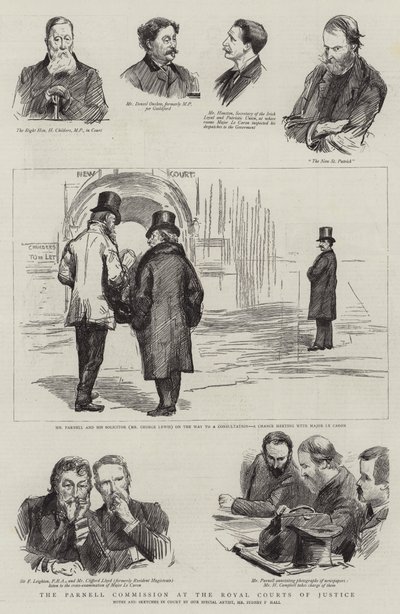 La Comisión Parnell en los Tribunales Reales de Justicia de Sydney Prior Hall
