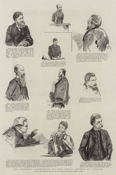 La Comisión Parnell en los Tribunales Reales de Justicia de Sydney Prior Hall