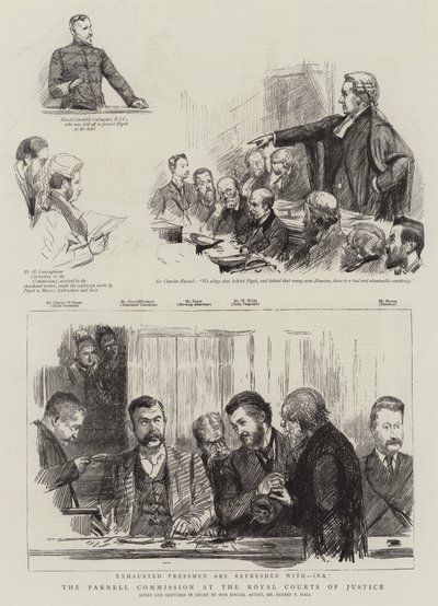 La Comisión Parnell en los Tribunales Reales de Justicia de Sydney Prior Hall