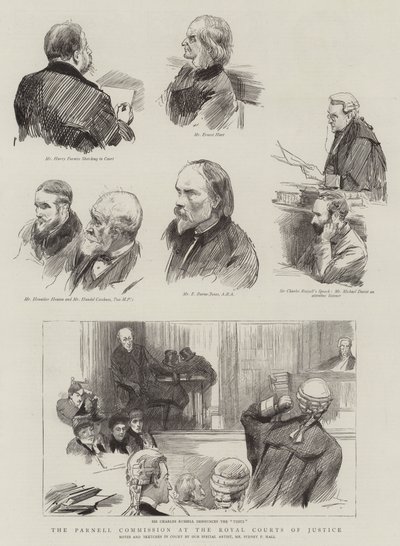 La Comisión Parnell en los Tribunales Reales de Justicia de Sydney Prior Hall