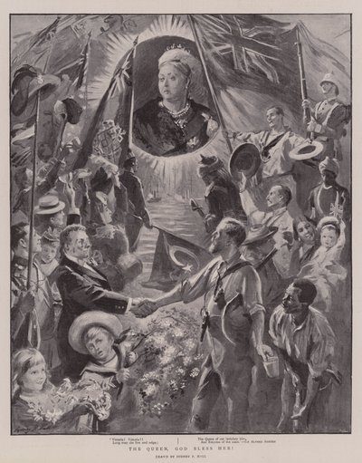 ¡La Reina, Dios la bendiga! de Sydney Prior Hall