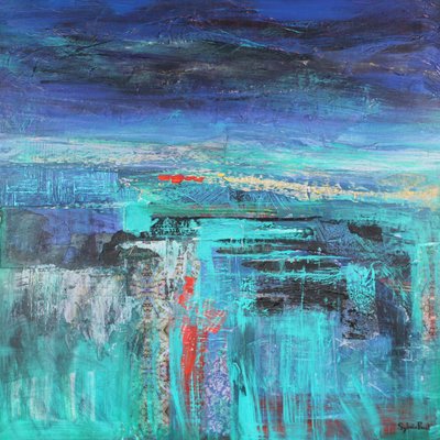Cielo Zafiro y Mar Turquesa de Sylvia Paul