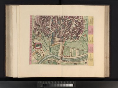Vista del lugar Vélez-Málaga Velis Malaga (título sobre objeto) de Symon Novelanus (possibly)