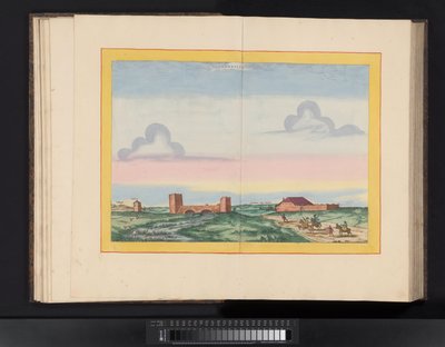 Vista de la ciudad de Antequera Antequera (título sobre objeto) de Symon Novelanus (possibly)