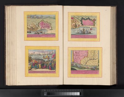Vista de la ciudad de Las Cabezas de San Juan Cabecas (título sobre objeto) de Symon Novelanus (possibly)