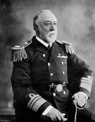 Vicealmirante Sir Henry Fairfax, Oficial Naval Británico de Symonds and Co