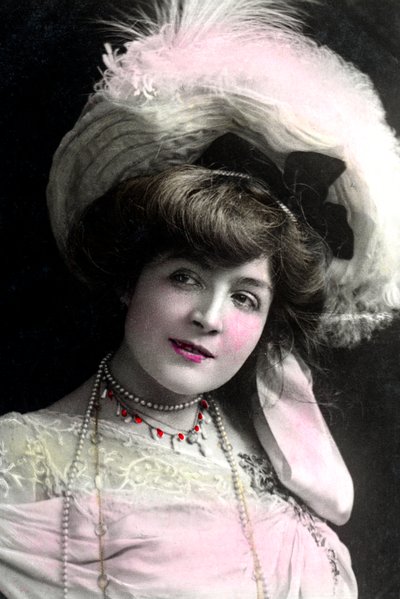 Cora Brown-Potter 1857-1936, actriz estadounidense, principios del siglo XX de TC Turner