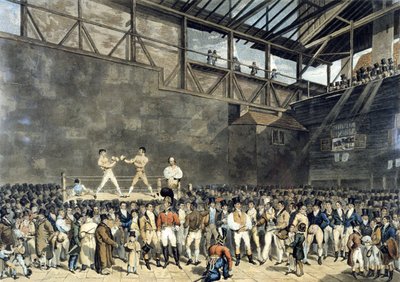 El Interior de la Cancha de Fives de T. (after) Blake