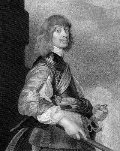 Algernon Percy, 10º Conde de Northumberland 1602-1668, 1824 de T. A. Dean