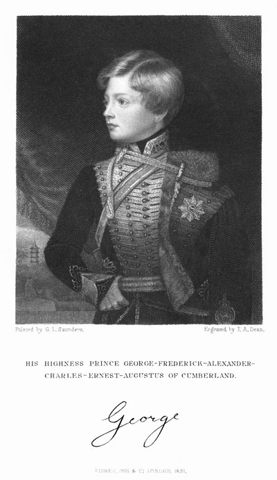 George Frederick Alexander Charles Ernest Augustus de Cumberland, 1831 de T. A. Dean