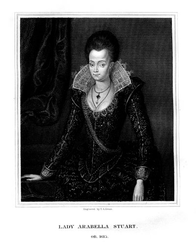 Lady Arabella Stuart, Duquesa de Somerset, 1826 de T. A. Dean